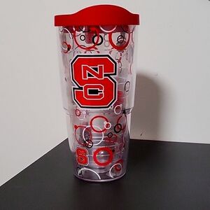 Tervis 24oz container with lip NC State